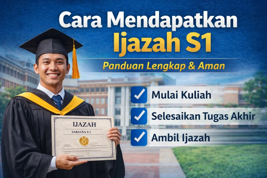cara mendapatkan ijazah s1 lengkap dan panduan resmi