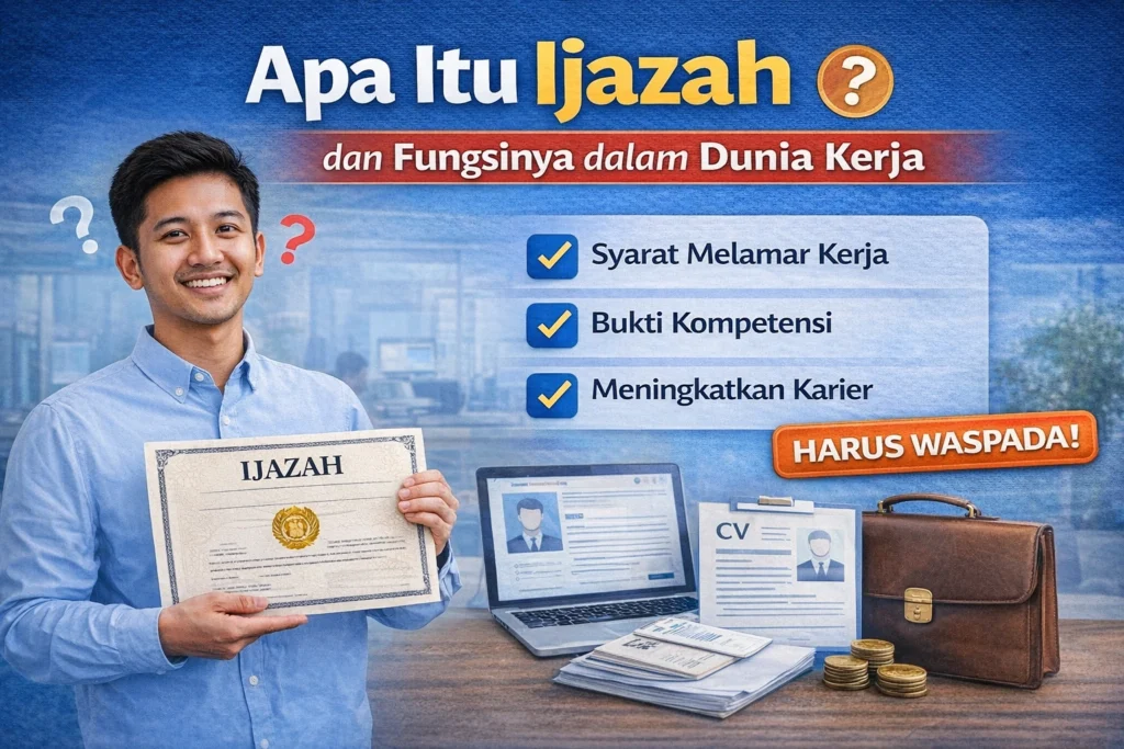apa itu ijazah dan fungsinya dalam dunia kerja