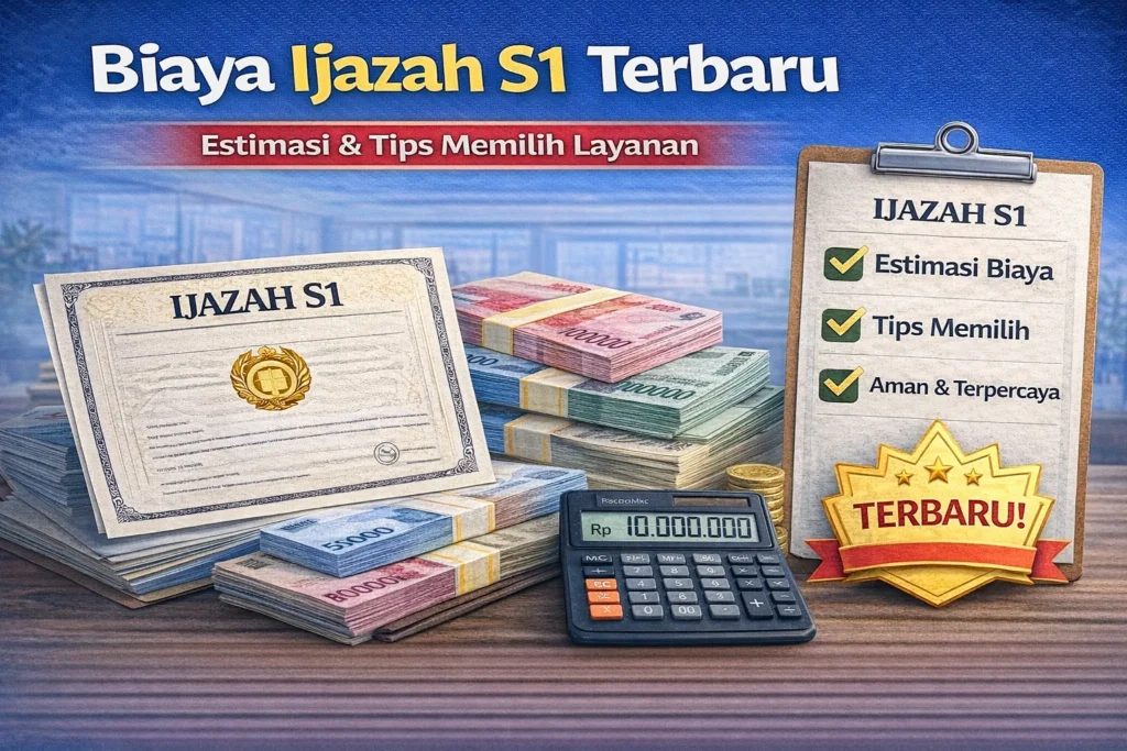 biaya ijazah s1 terbaru dan estimasi serta tips memilih layanan